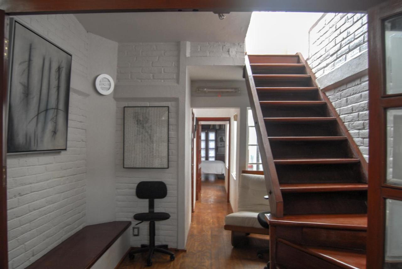 Coyoacan, 2 Level Cozy Apartment 3Bedrooms, 3Bathrooms, Terrace Kota Meksiko Bagian luar foto